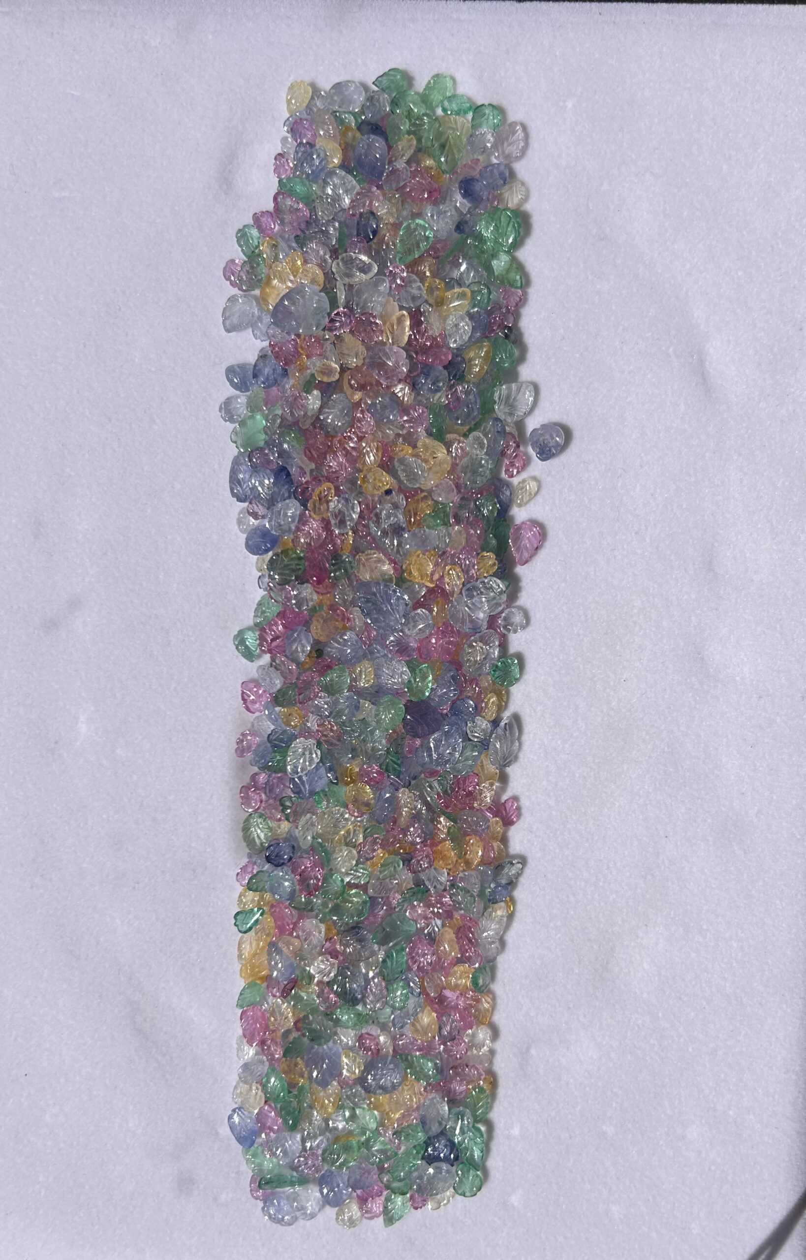 Natural Multi Sapphire Leaf - Image 2