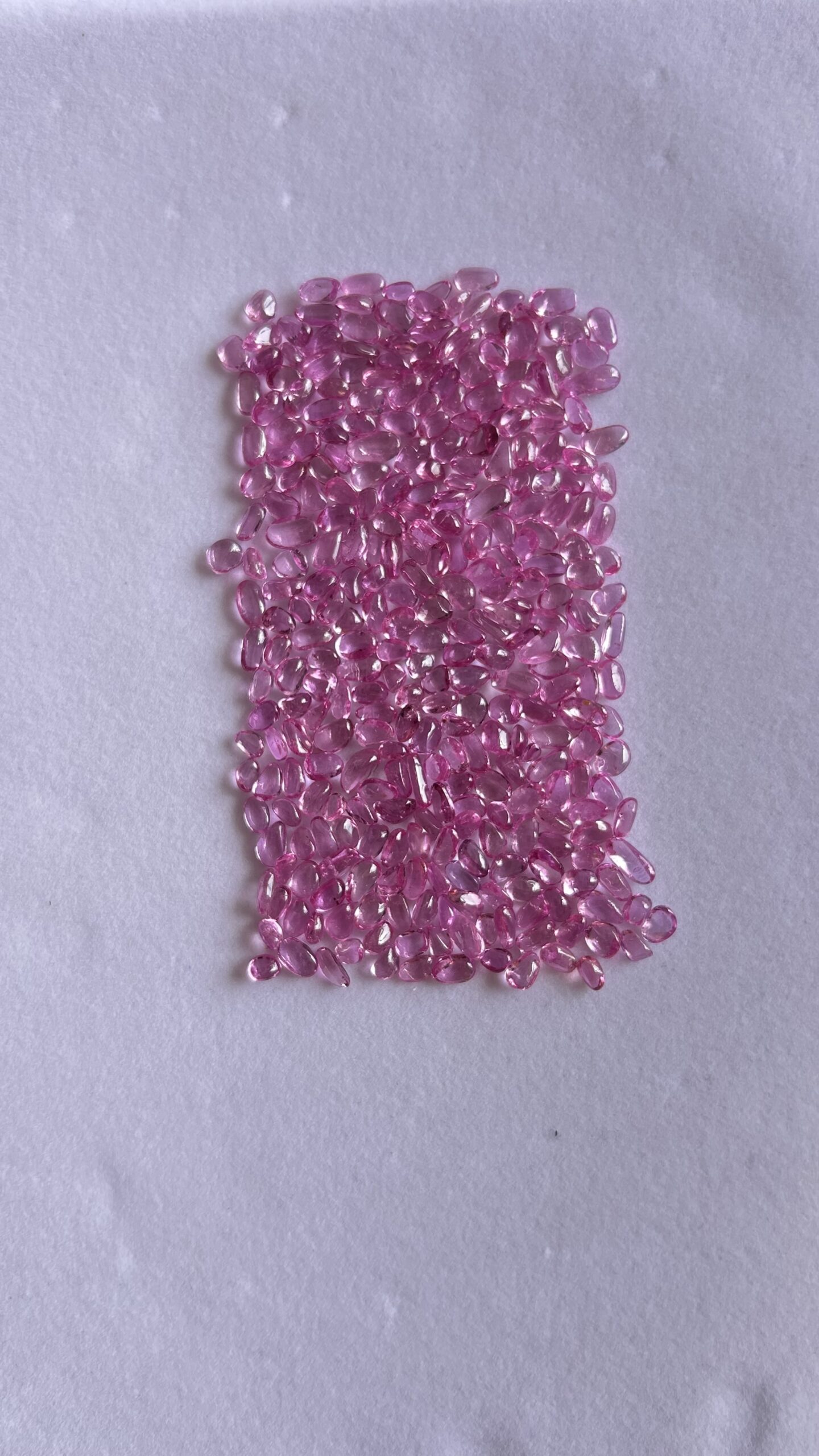 Natural Pink Sapphire Tumble Cabochon - Image 2